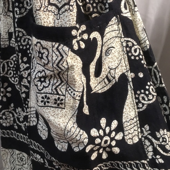 Boho/Gypsy/Harem style 100%cotton pants - Picture 4 of 5